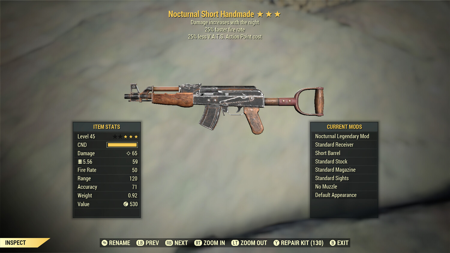 Nocturnal 25/25 Handmade