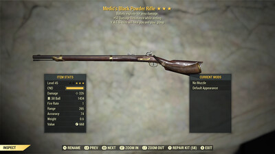 Medic Explosive 50 Black Powder Rifle