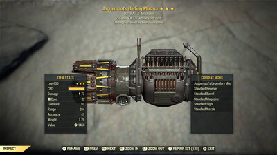 Juggernaut 50/25 Gatling Plasma