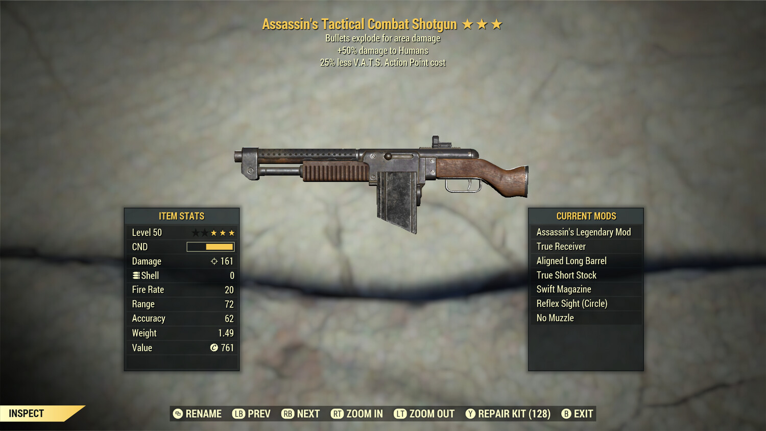 Assassins Explosive 25 Combat Shotgun