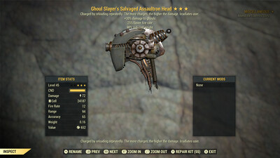 Ghoul Slayers 25/90 Assaultron Head