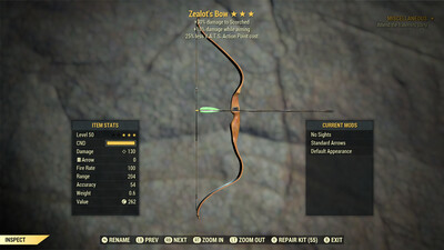 Zealots 25/25 Bow