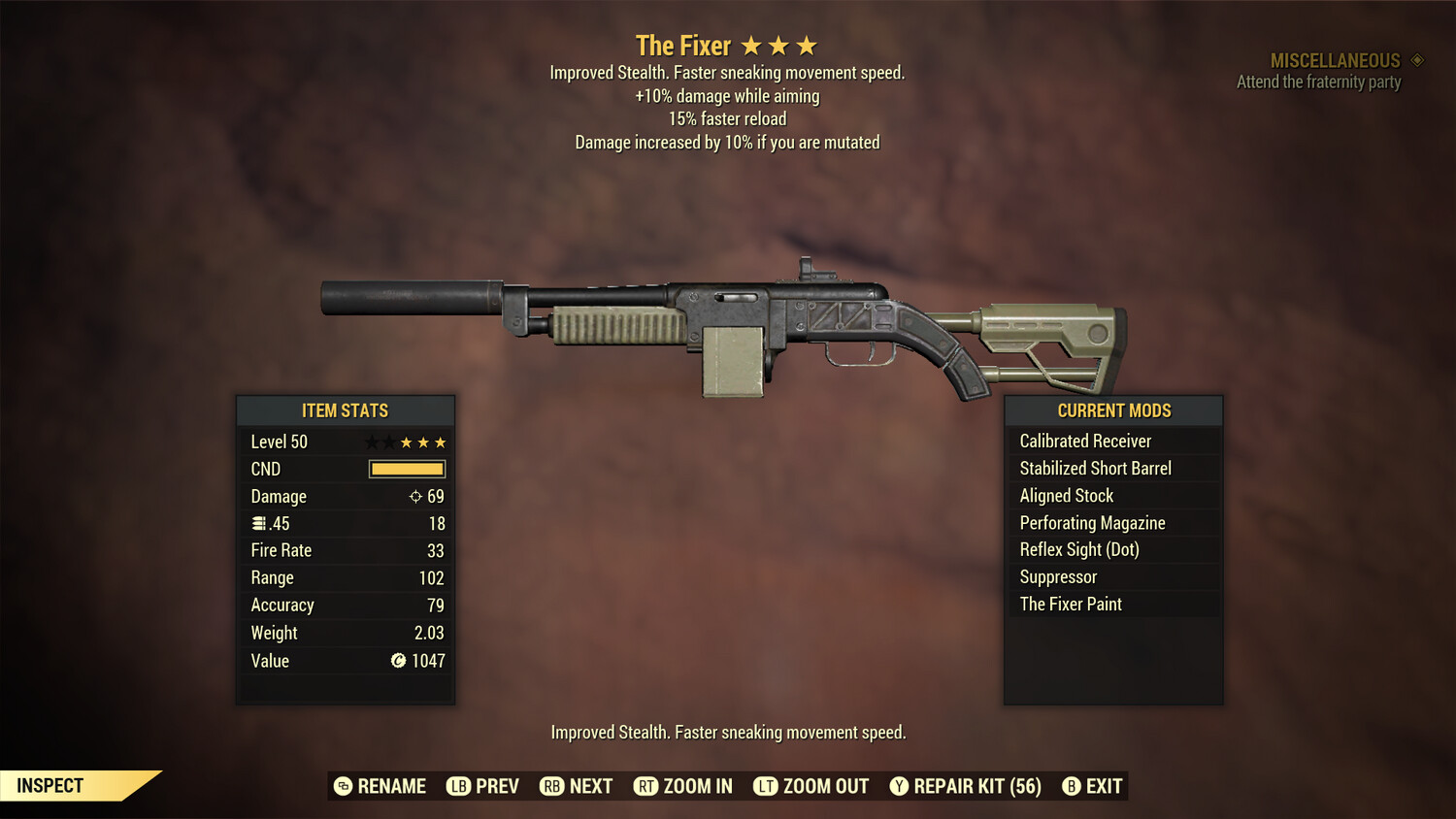 The Fixer: Mutant 25/15r