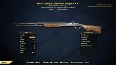 Furious Explosive 25 Pump Action Shotgun