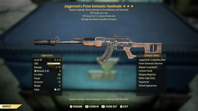 Juggernaut 25/25 Handmade