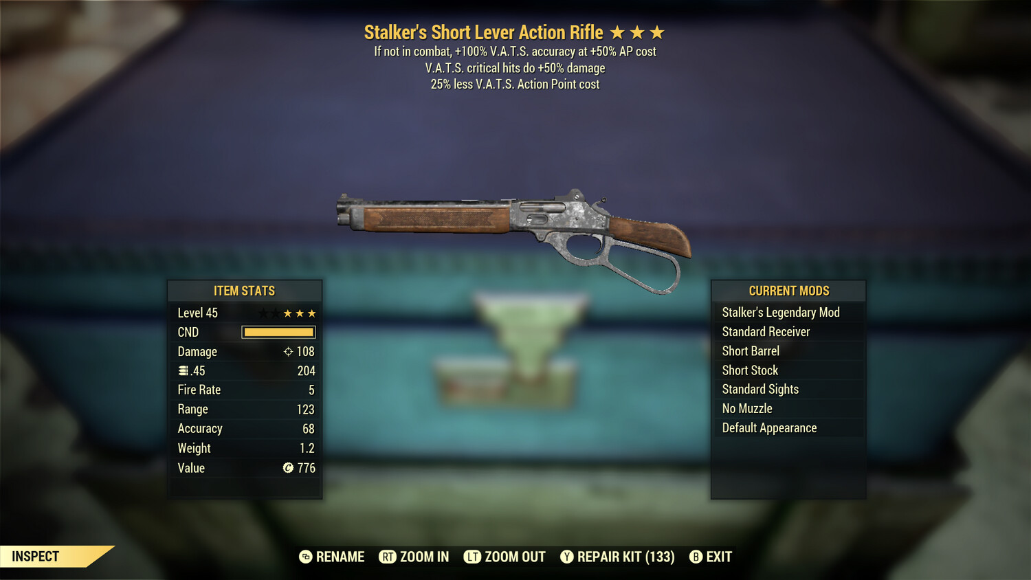 Stalker 50/25 Lever Action Rifle