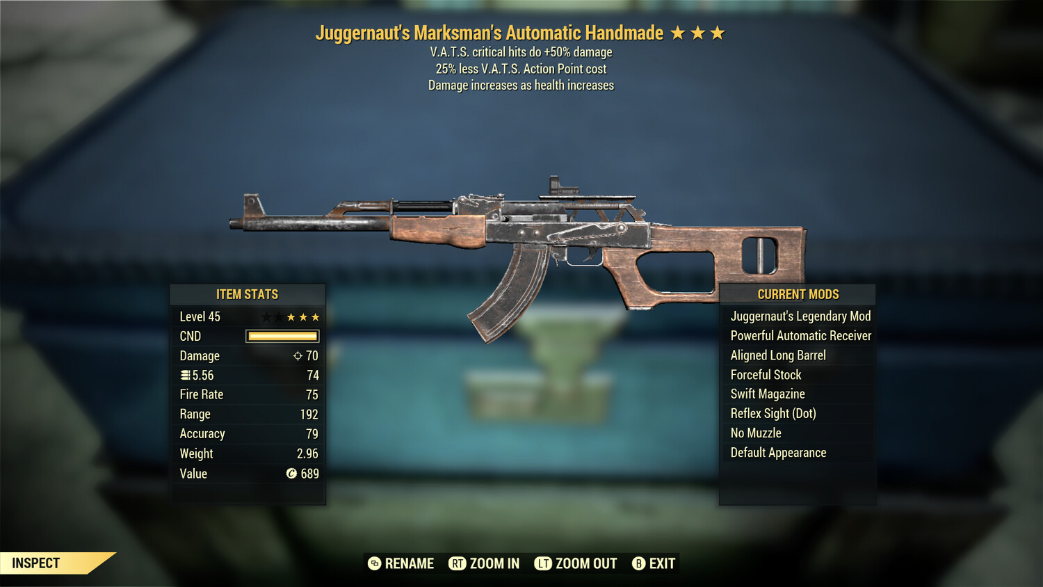 Juggernaut 50/25 Handmade