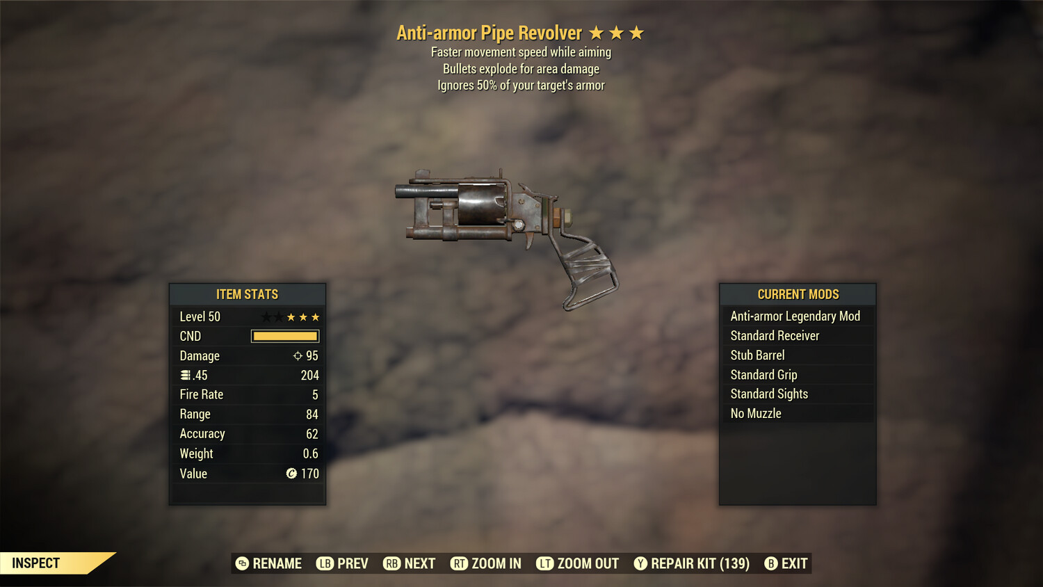 Anti Armor Explosive FMSWA Pipe Revolver/Rifle