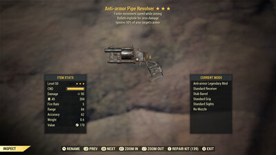 Anti Armor Explosive FMSWA Pipe Revolver/Rifle