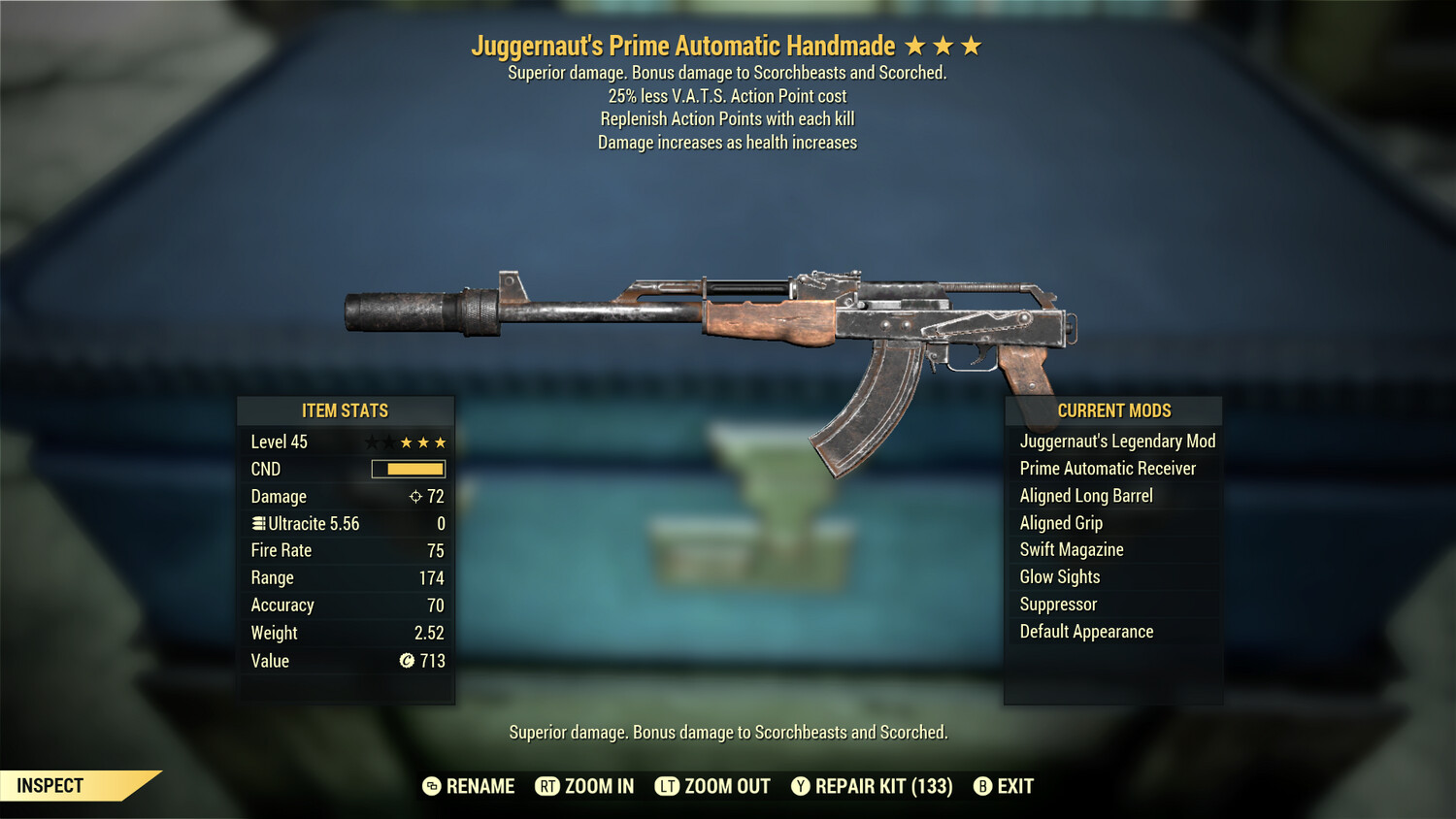 Juggernaut AP Refresh/25 Handmade