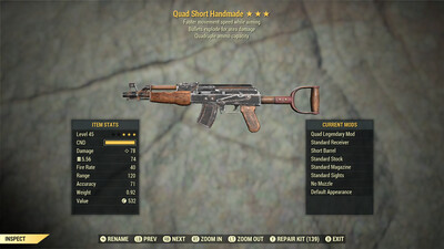 Quad Explosive FMSWA Handmade