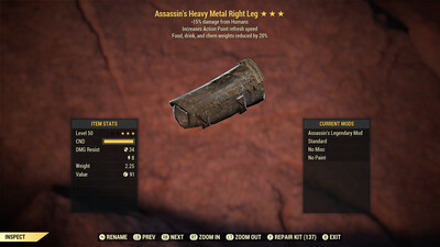Assassins AP FDC Metal RL