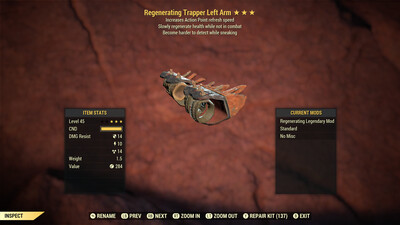 Regenerating AP Refresh/Sneak Trapper LA