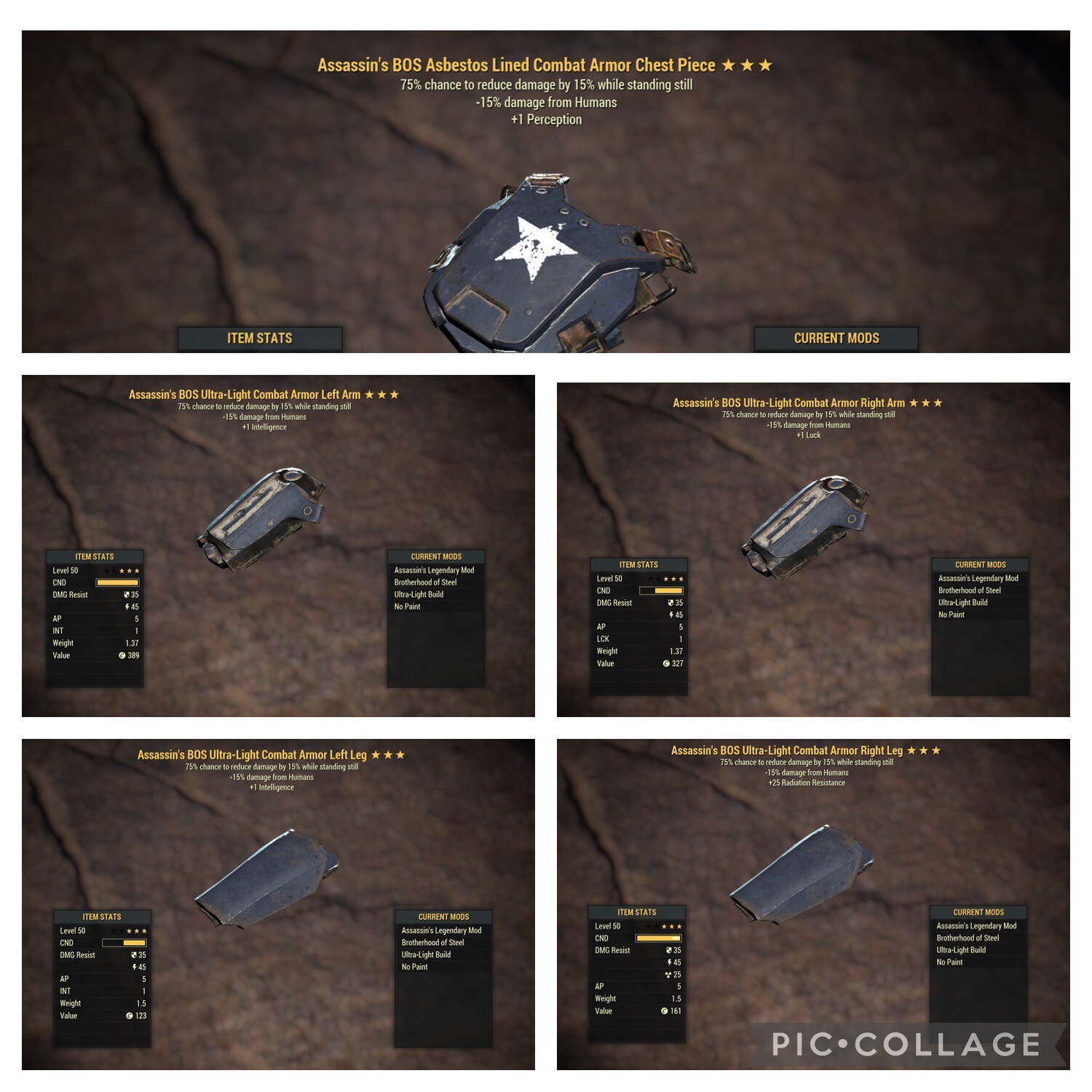 Assassins Sentinel Combat Armor Set
