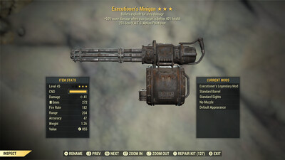 Executioners Explosive 25 Minigun