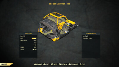 Legacy Excavator Jetpack Torso Lvl 45