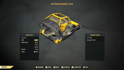 Legacy Excavator Jetpack Torso Lvl 25