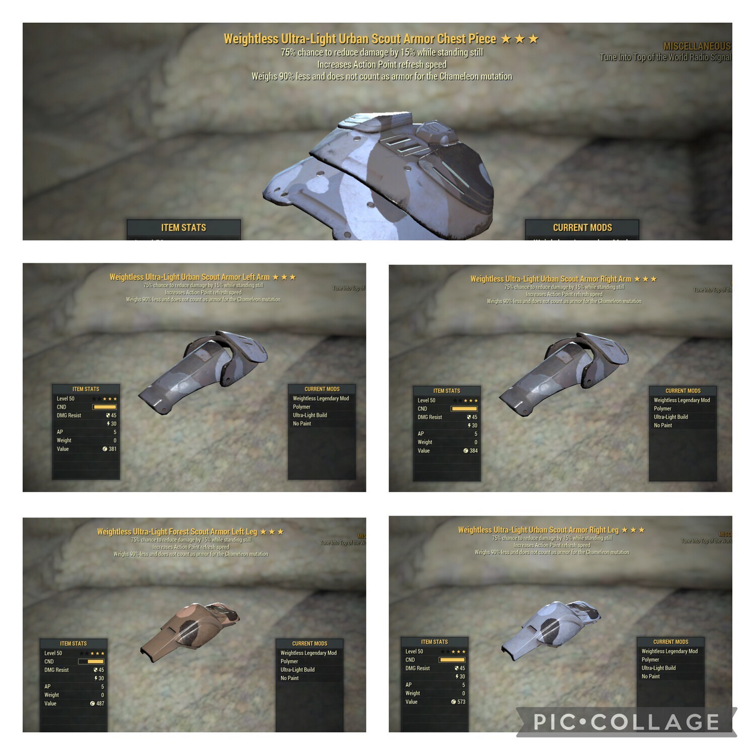 Weightless AP Refresh Sentinel Scout Set