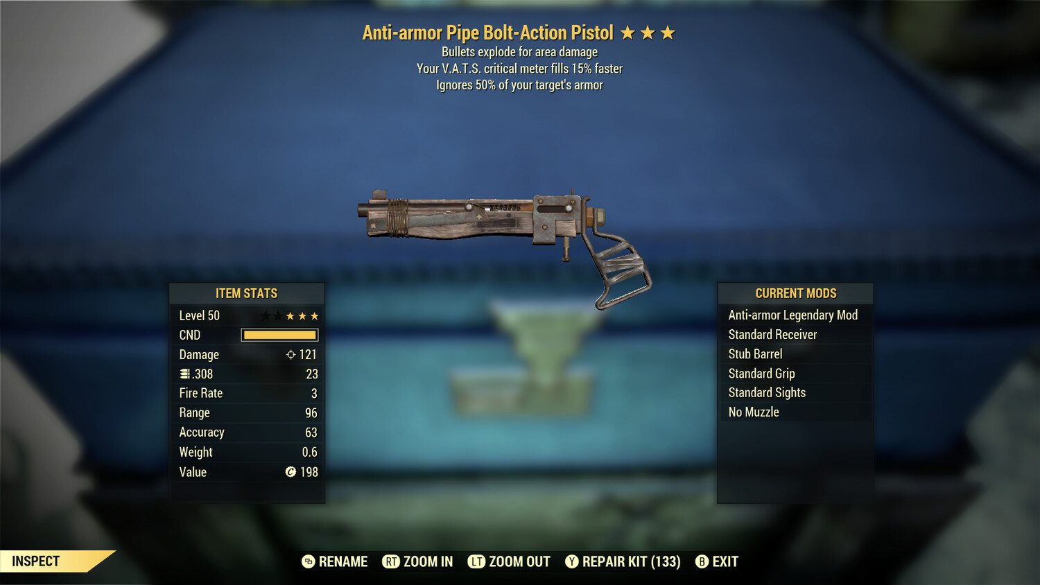 Anti Armor Explosive 15 Pipe Pistol/Rifle