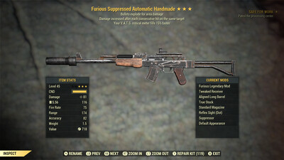 Furious Explosive 15c Handmade