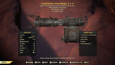 Troubleshooters Explosive 90 Minigun