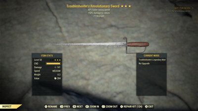 Troubleshooters 1S/SS Revolutionary Sword