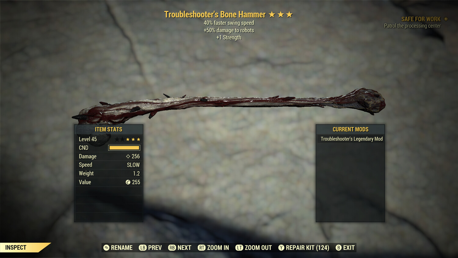 Troubleshooters 1S/SS Bone Hammer