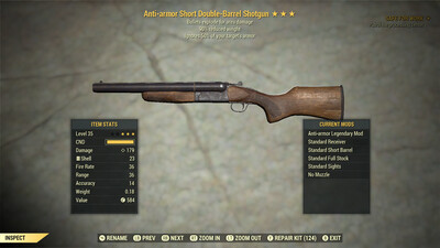 Anti Armor Explosive 90 Double Barrel Shotgun