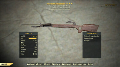 Aristocrat 50/25 Crossbow