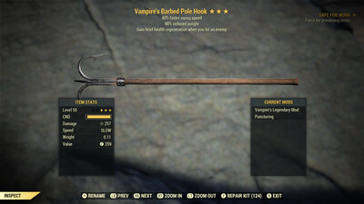 Vampire SS/90 Pole Hook