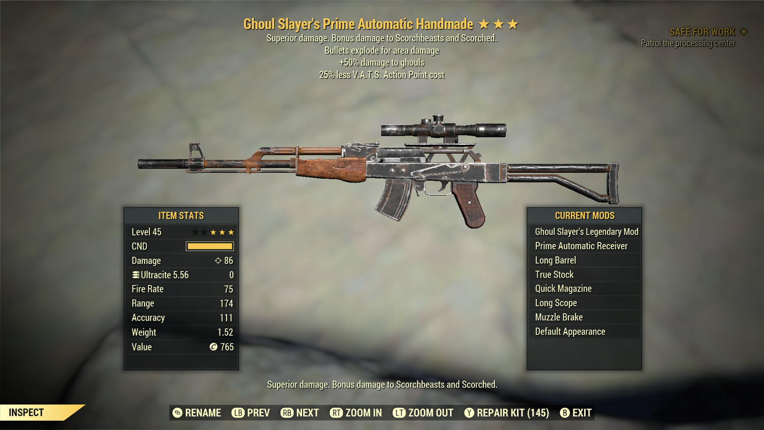 Ghoul Slayers Explosive 25 Handmade