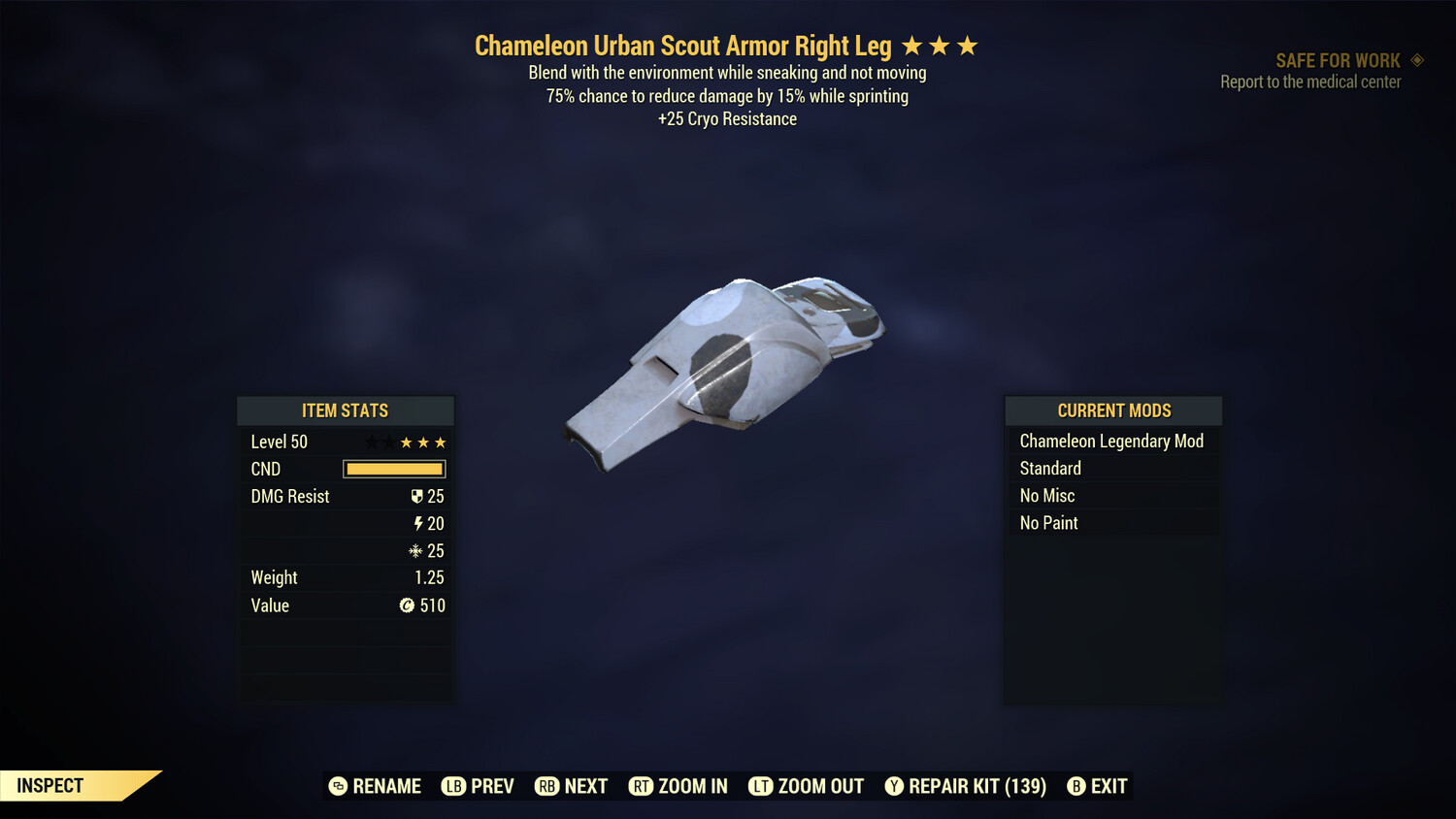 Chameleon Cryo/Cavalier U Scout RL