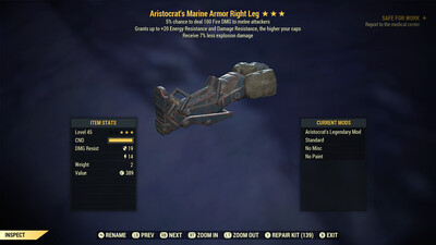Aristocrat Explo/Fire Dmg Marine RL