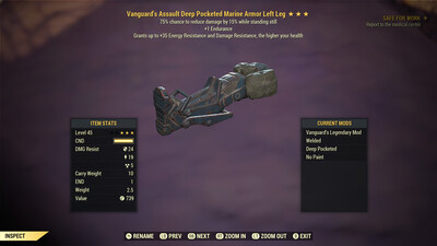 Vanguard 1E/Sentinel Marine LL
