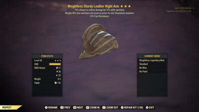 Weightless Cryo/Cavalier Leather RA