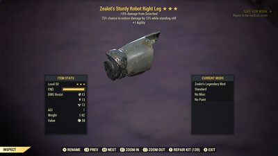 Zealots 1A/Sentinel Robot RL
