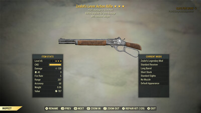 Zealots Explosive 90 Lever Action Rifle