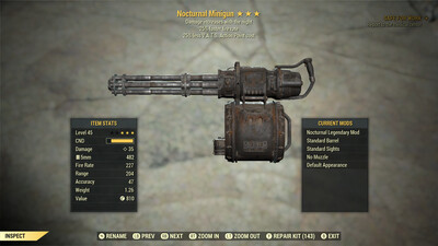 Nocturnal 25/25 Minigun