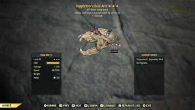 Suppressor 1S/SS Bear Arm
