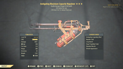 Instigating 25/25 Flamer