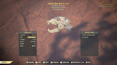 Zealots SS/90 Bear Arm