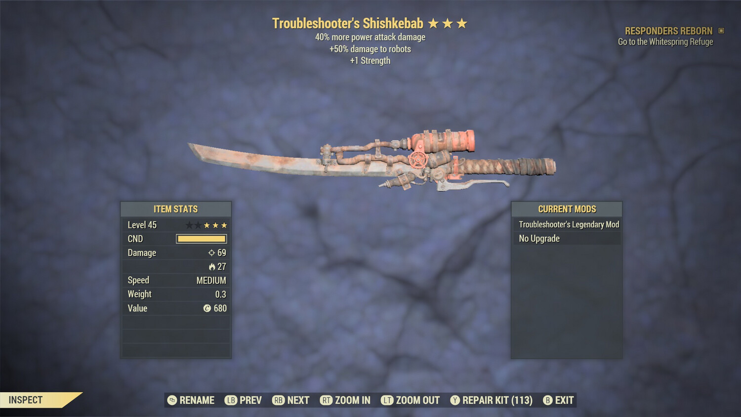 Troubleshooters 1S/PA Shishkebob