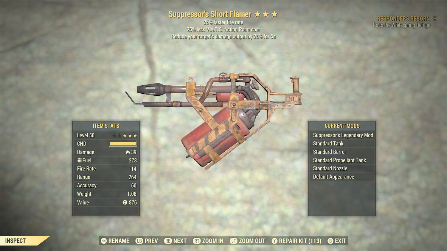 Suppressor 25/25 Flamer