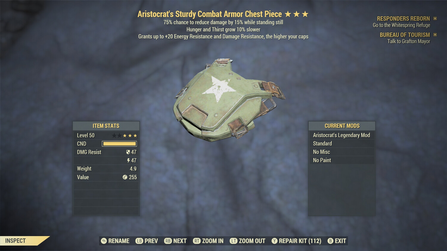 Aristocrat Hunger/Sentinel Combat Torso