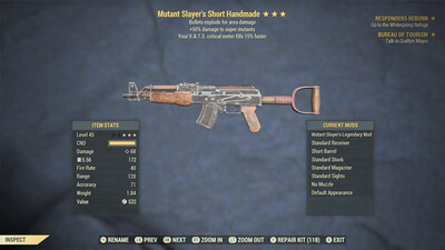 Mutant Slayers Explosive 15 Handmade