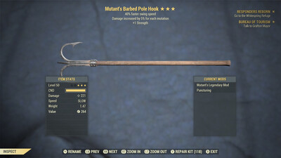 Mutant 1S/SS Pole Hook