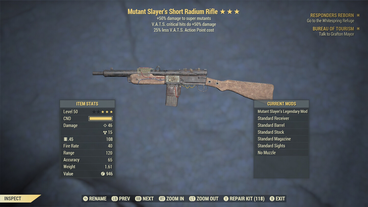 Mutant Slayers 50/25 Radium Rifle