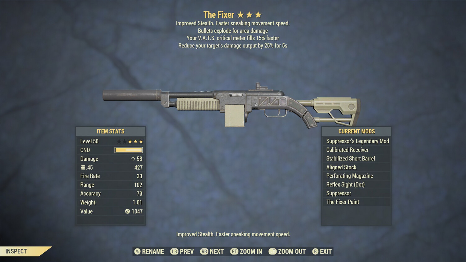 The Fixer: Suppressor Explosive 15c