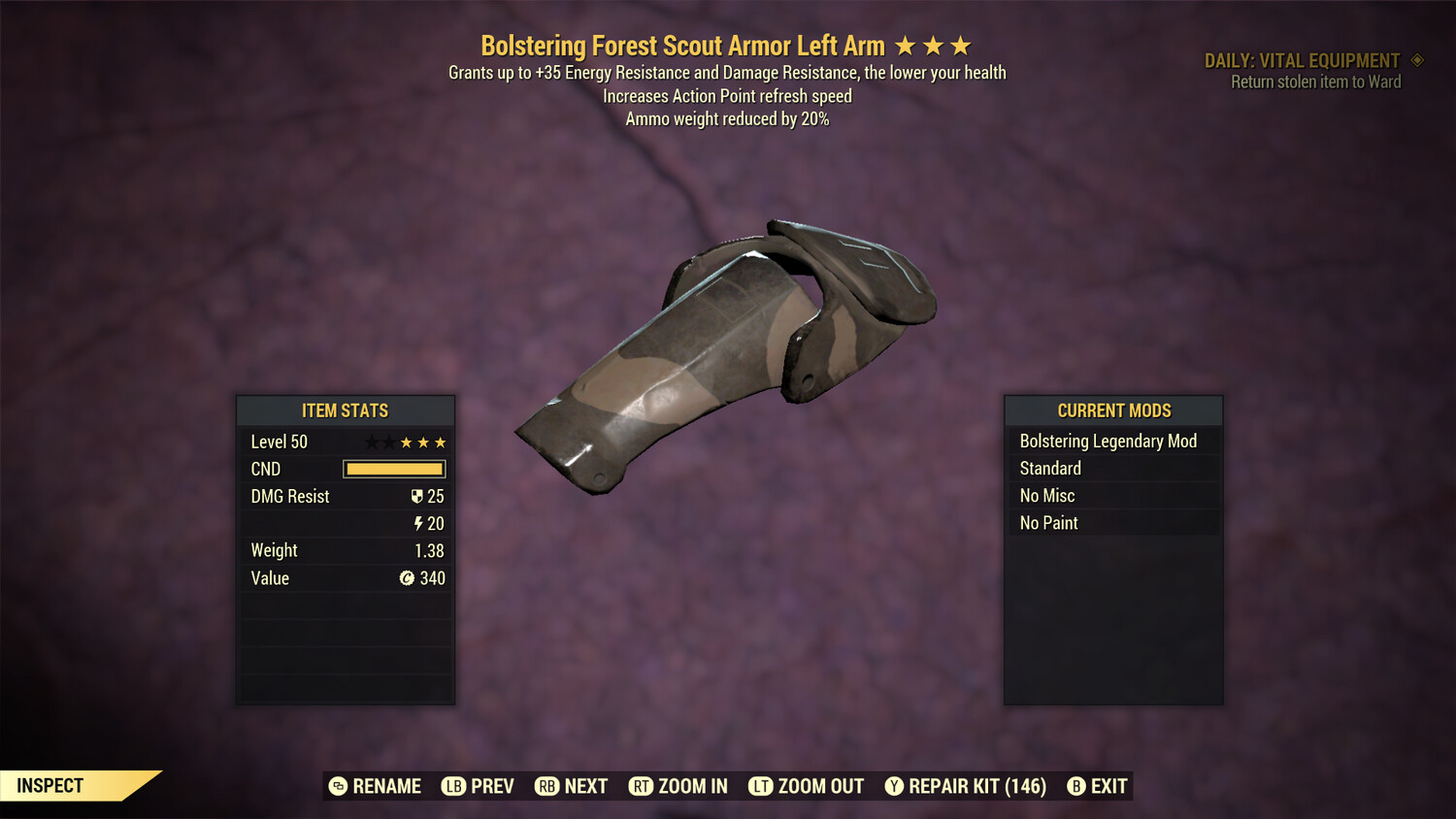 Bolstering Ap Refresh/AmmoWR F Scout LA