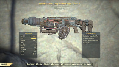 Instigating 25/15r Cryolator